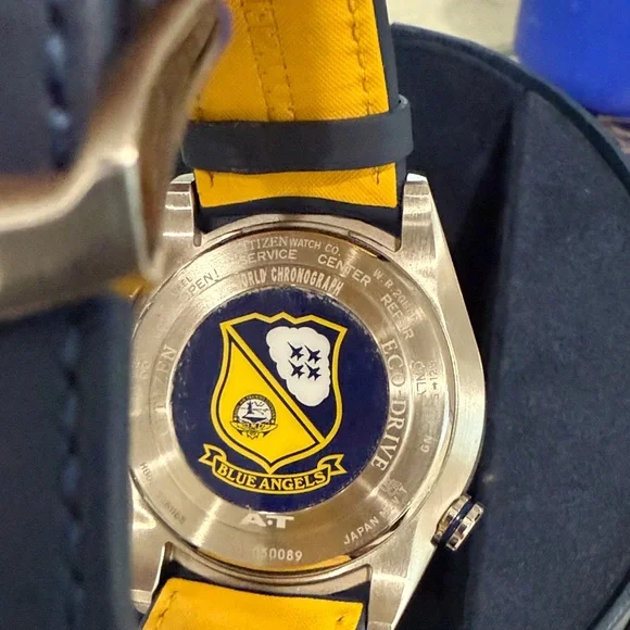 Citizen Men's Watch Blue Angel AT8020-03L Chronograph Watch - Picture 4 of 6